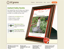 Tablet Screenshot of lilgrams.com